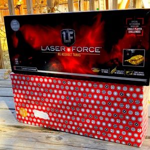 Laser Force RC Assault Rife Tanks set of 2 grey and tan camo New in Box